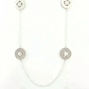 NEW** Silvertone Station Necklace